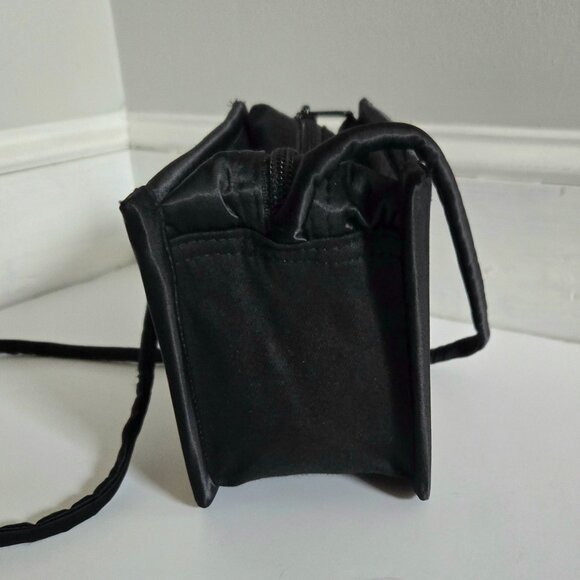 Baskets of Cambodia Black and Tan Crossbody Woven Sustainable Handbag, NWOT - Picture 6 of 9